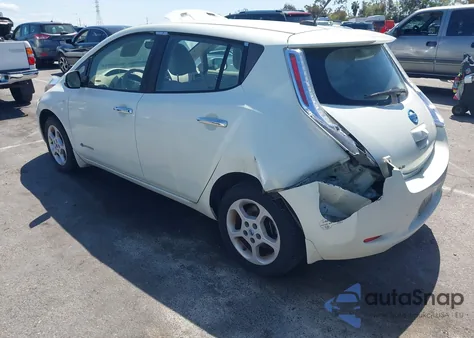 2011 Nissan Leaf Sl z USA, uszkodzony, nr VIN JN1AZ0CP1BT007790
